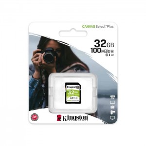 Cartão SDHC 32GB Kingston Canvas Select Plus